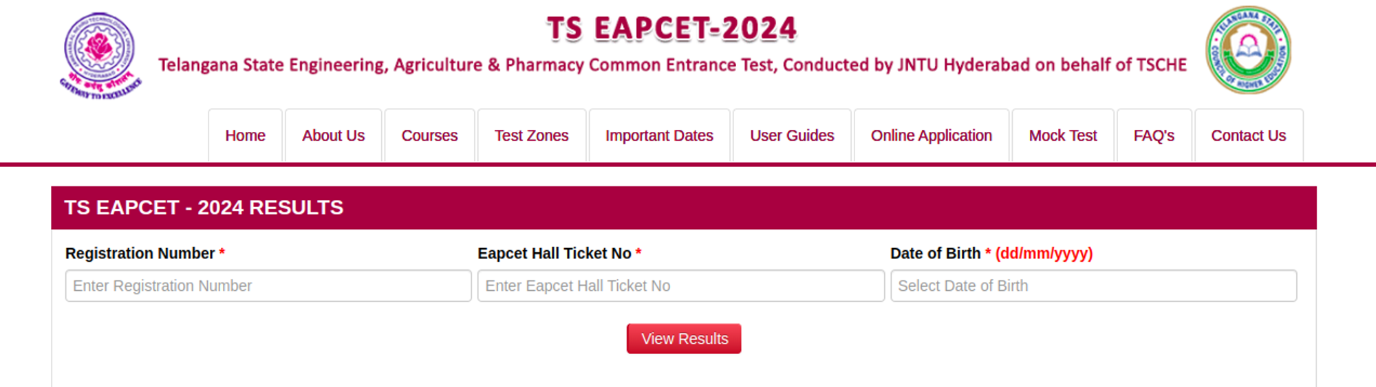 Telangana State Engineering, Agriculture, and Pharmacy Common Entrance Test (TS EAPCET) 2024 Results Declared
