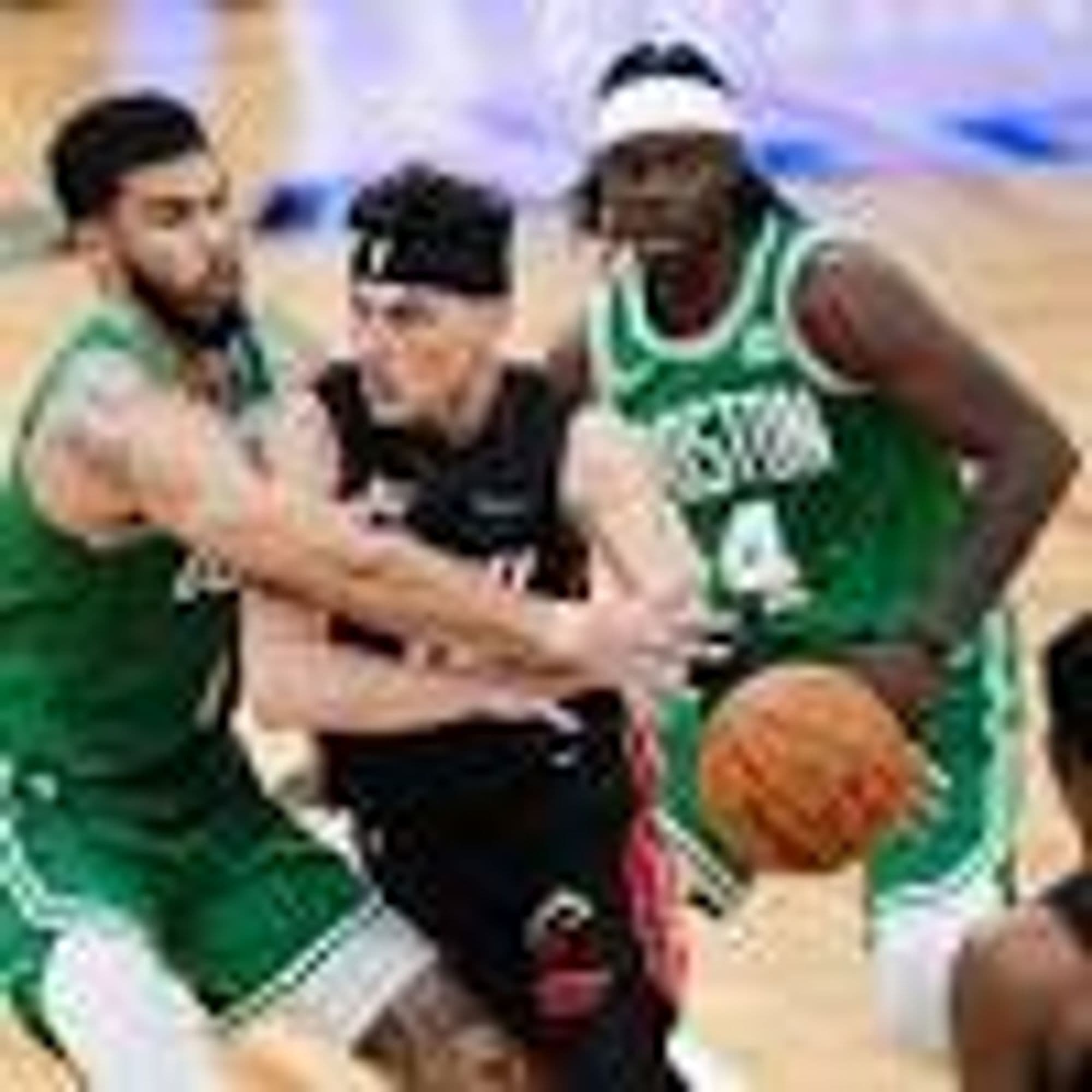 # Title: Miami Heat's Three-Point Barrage Levels Series Against Boston Celtics, Thunder Dominates Pelicans in Western Showdown